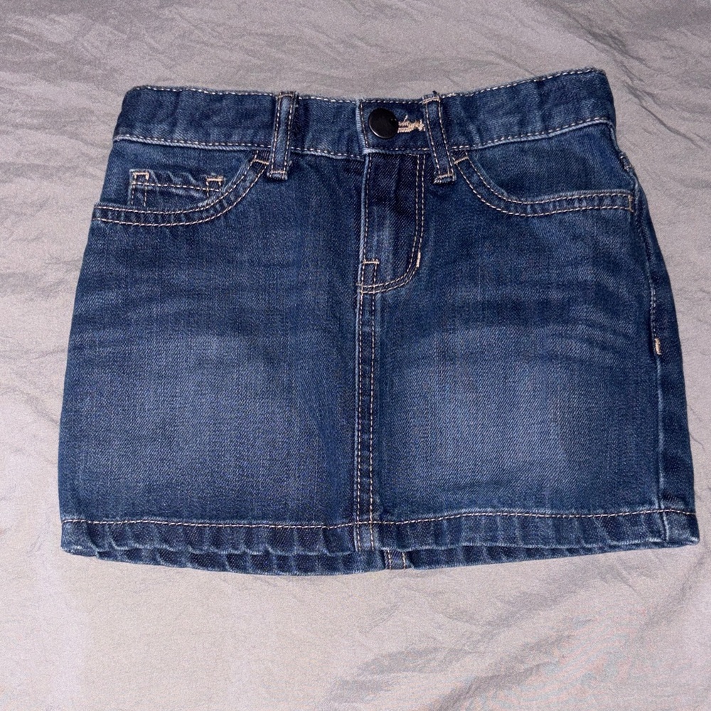 *^3/$15** Like new, Denim Mini Skirt